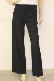 Dblauwe krijtstreep broek