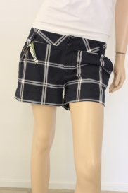 Geruit dblauw broekje