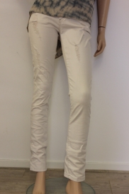 Roomwit/beige broek