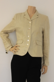 Beige linnen jasje