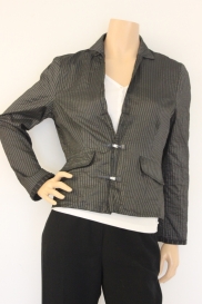 Zwart/antraciet jasje