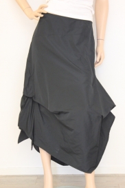 Zwarte feestelijke rok