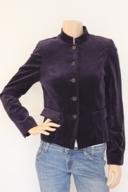 Velours paars jasje