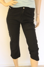 3/4 zwarte broek