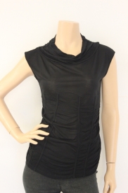 Zwarte top