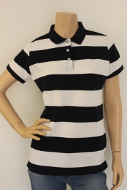 Blauw/witte polo (2x)