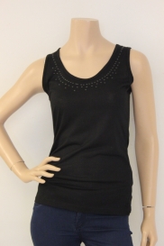 Zwarte top