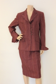 Bordeaux linnen pakje 