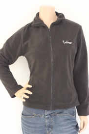 Antraciet fleece jasje