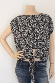 Zwart/witte top