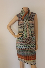 Stroke set sjaal en jurk