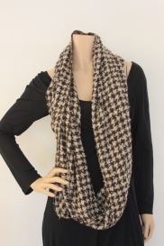 Bruin/beige colsjaal