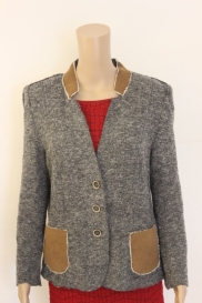 Grijs/bruin jasje
