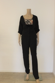 Zwarte jumpsuit