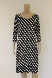 Zwart/witte jurk