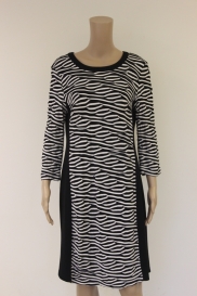 Zwart/witte jurk