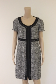 Zwart/witte jurk