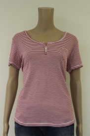Rood/wit t-shirt