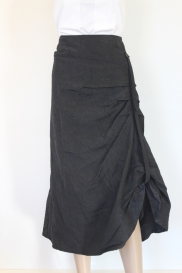 Zwarte feestelijke rok