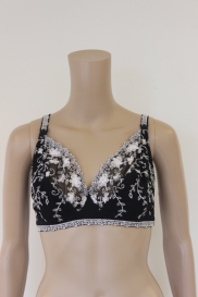 Zwart/witte voedingsBH