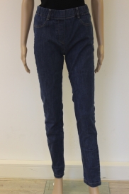 Blauwe jeanstregging